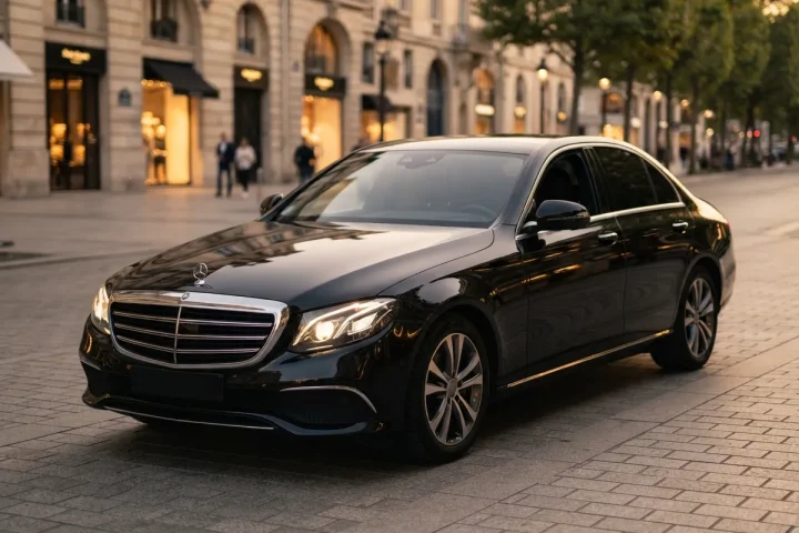 Twin Taxi executive Mercedes E-Class private hire car